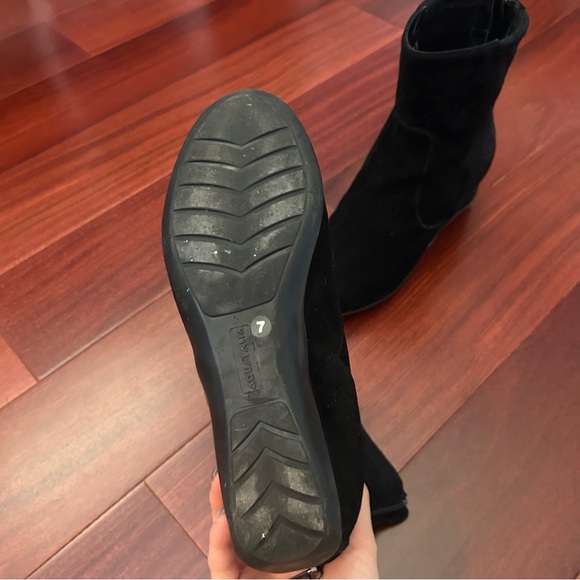 aquatalia ankle stretch wedge boots - Picture 3 of 4